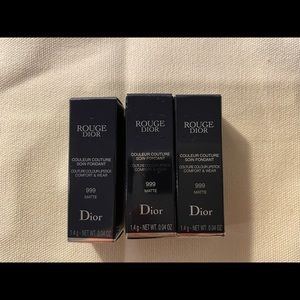 Dior couture colourlipstick 999 (matte)
